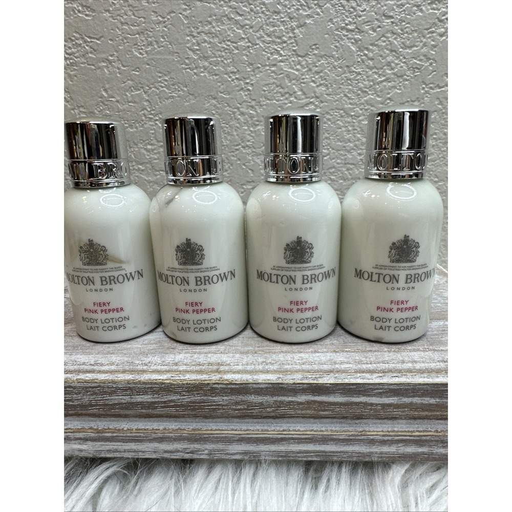 $21 🌙 Molton Brown Nourishing Body Fiery Pink Pepper 1.7oz X4 NEW